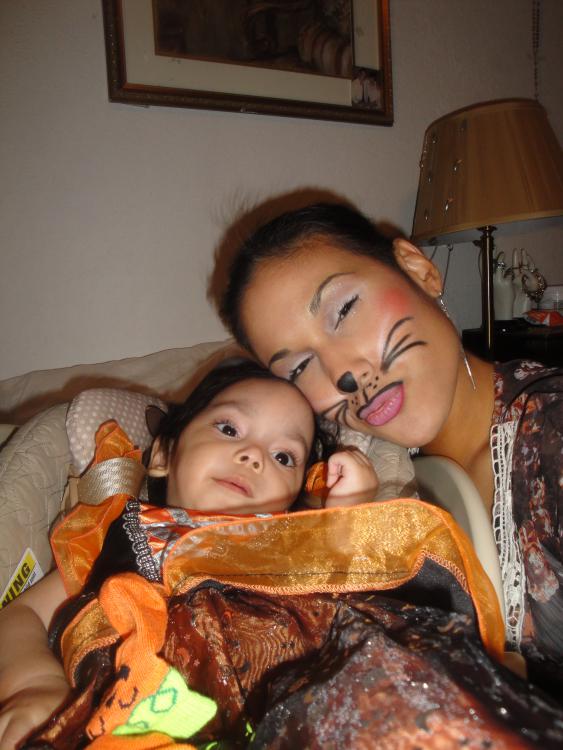 Mommy and Mia Halloween 2011